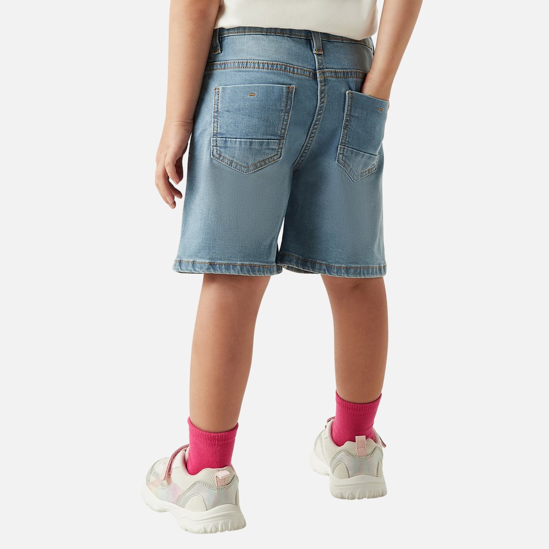 Juniors Regular Fit Denim Shorts