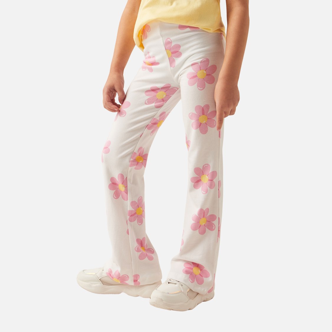 Juniors Assorted Flared Leggings with Elasticated Waistband - Set of 2