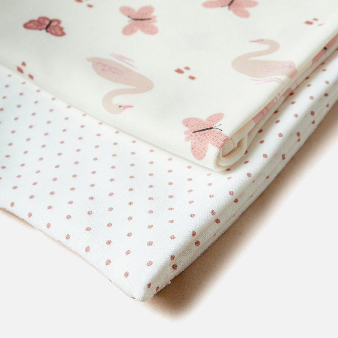 Juniors Printed Receiving Blankets - Set of 2