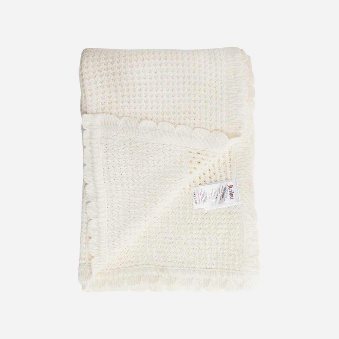 Juniors Knitted Cellular Blanket - 102x102 cm