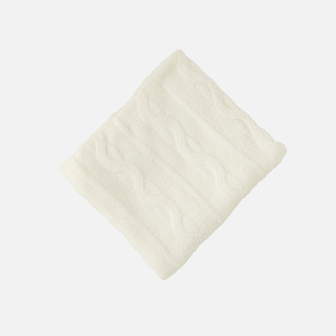 Giggles Cable Knitted Throw - 80x100cm