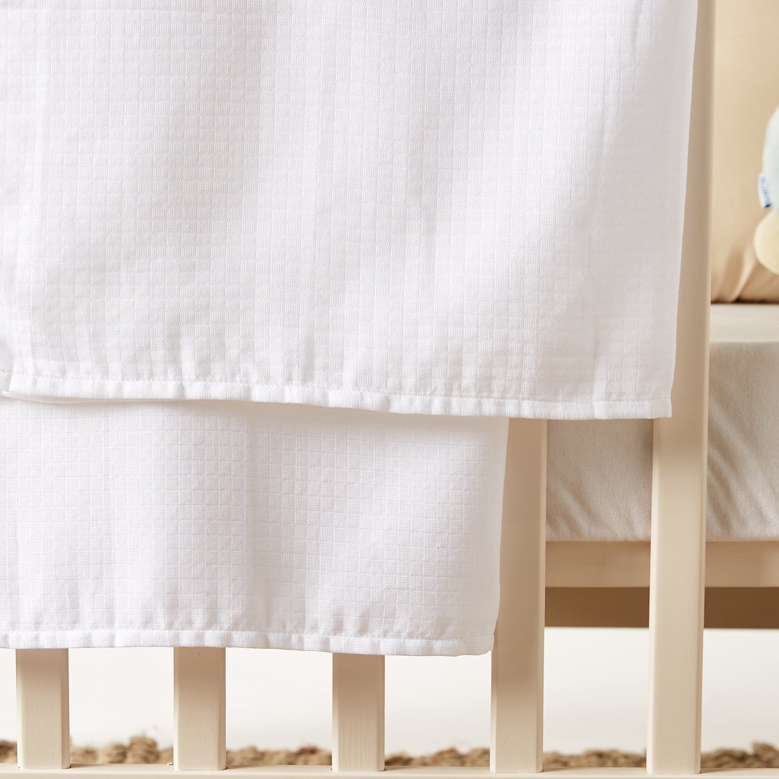 Juniors Textured Baby Swaddle Wrap - Set of 2