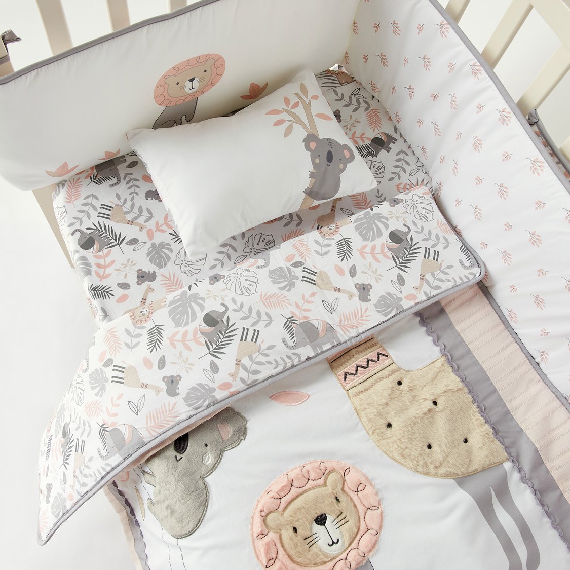 Juniors 5-Piece All-Over Safari Print Comforter Set