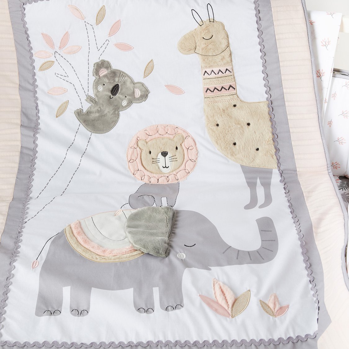 Juniors 5-Piece All-Over Safari Print Comforter Set