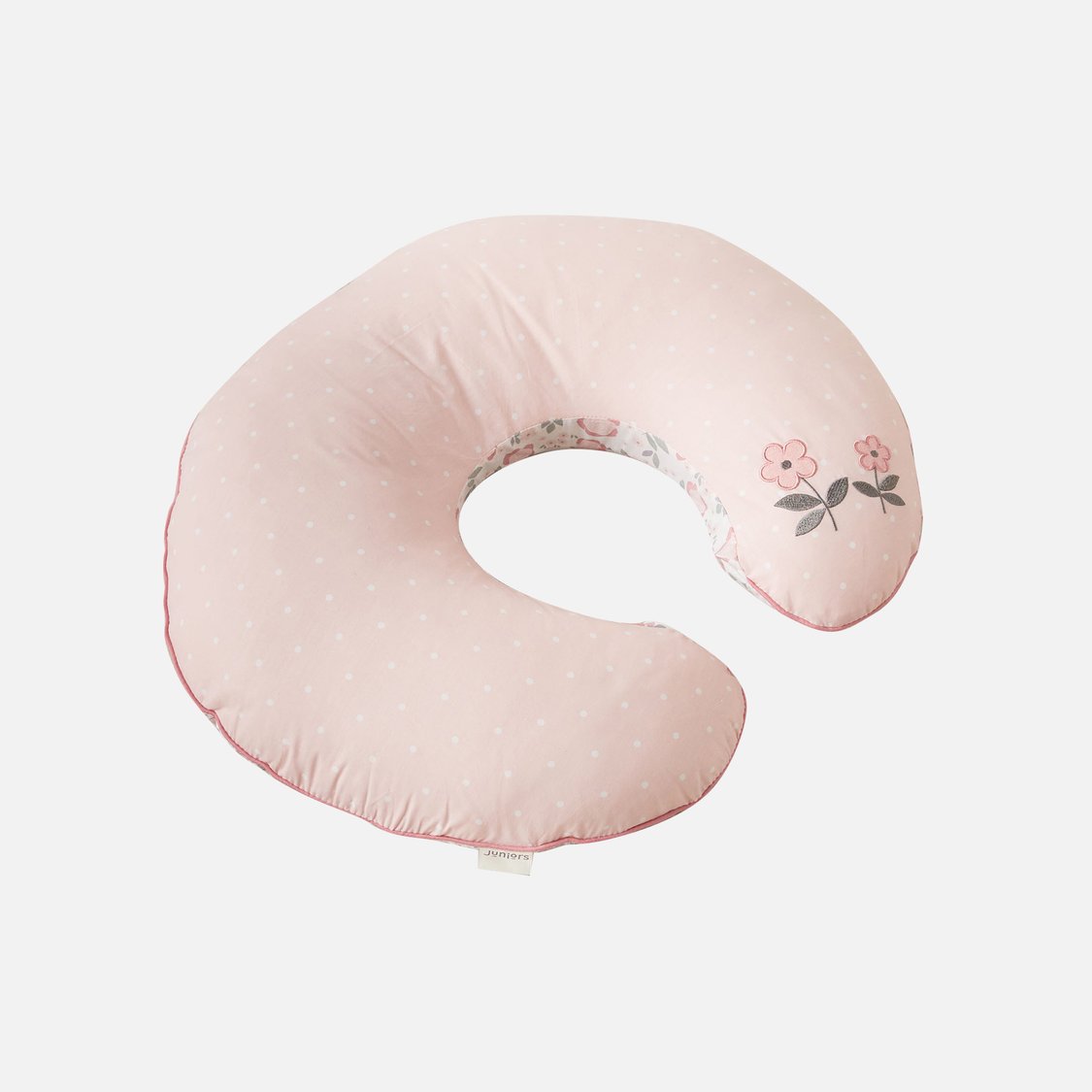 Juniors Floral Embroidered Feeding Pillow - 68x54 cm