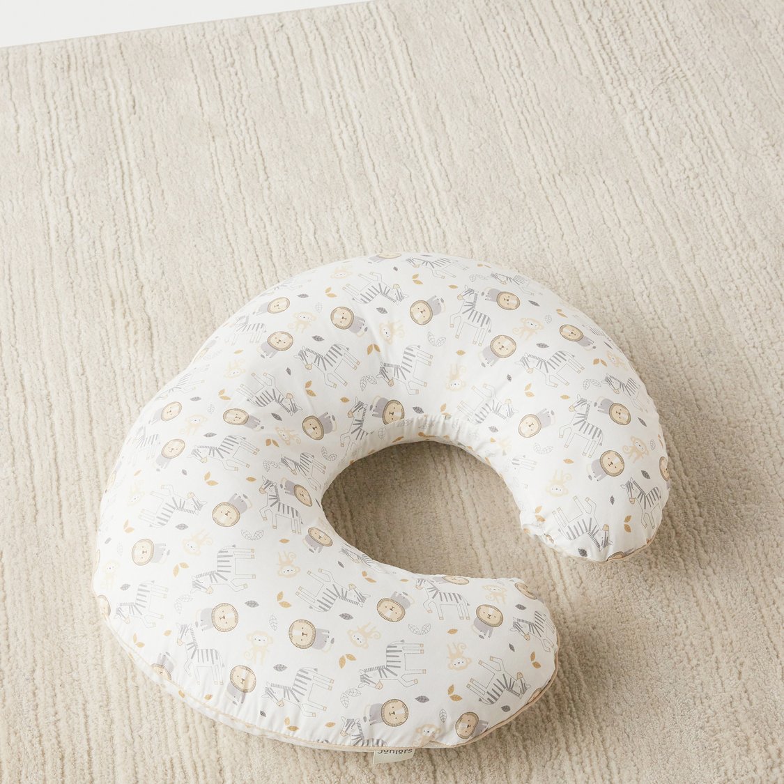 Juniors All-Over Safari Print Feeding Pillow - 68x54 cm