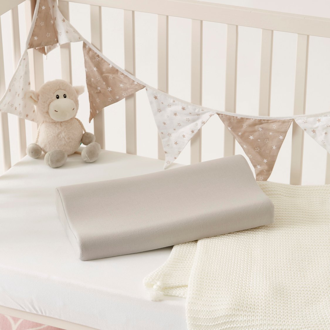 Giggles Memory Foam Pillow with Zip Closure