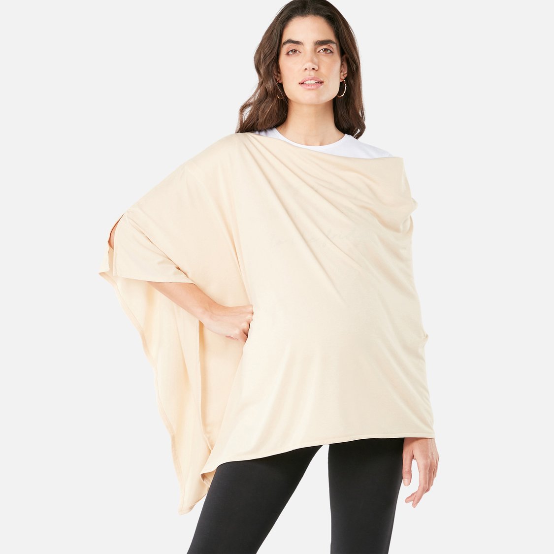 Giggles Solid 6-in-1 Nursing Poncho