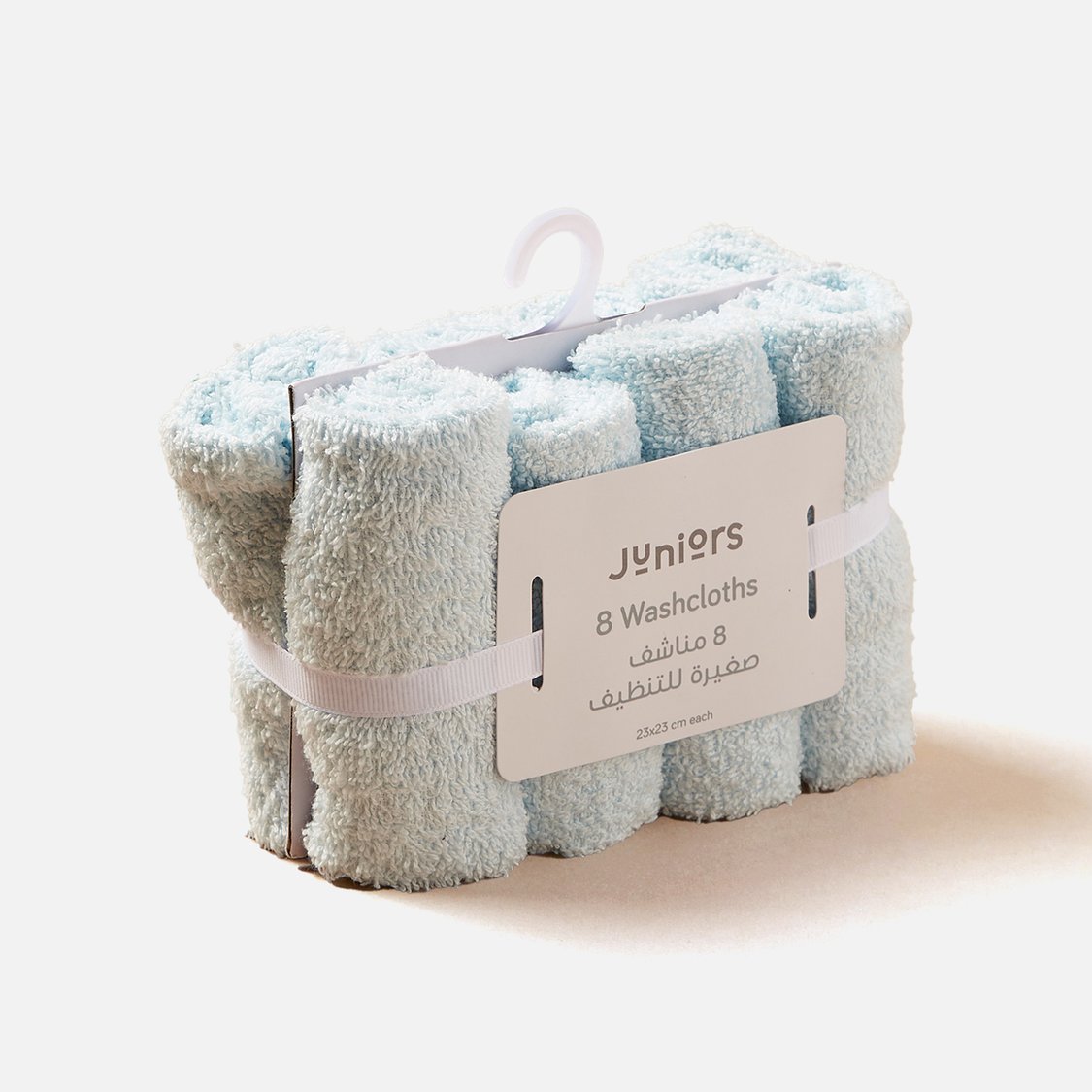Juniors Textured Washcloth - Set of 8