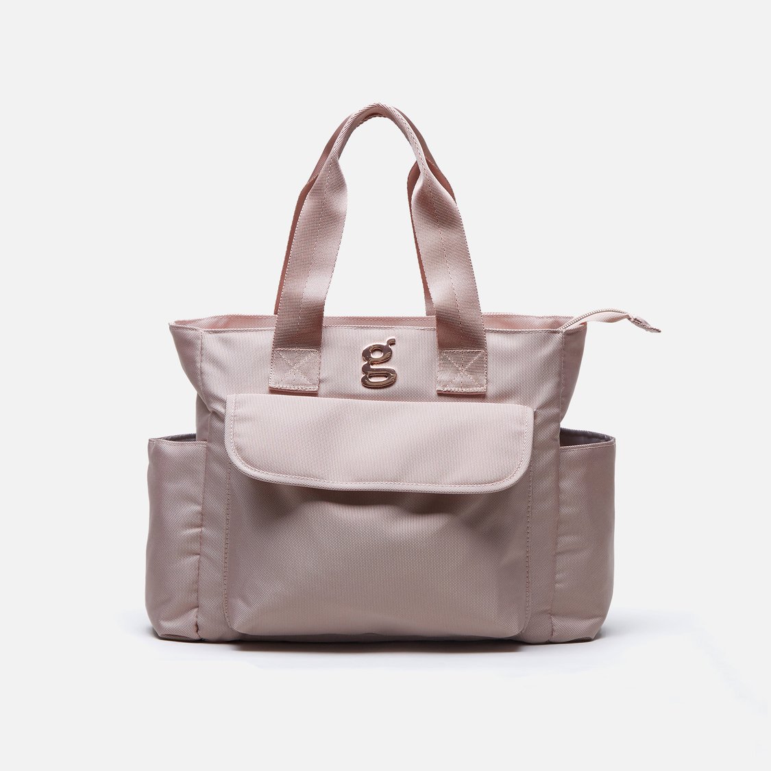 Giggles Diaper Bag with Logo Detail