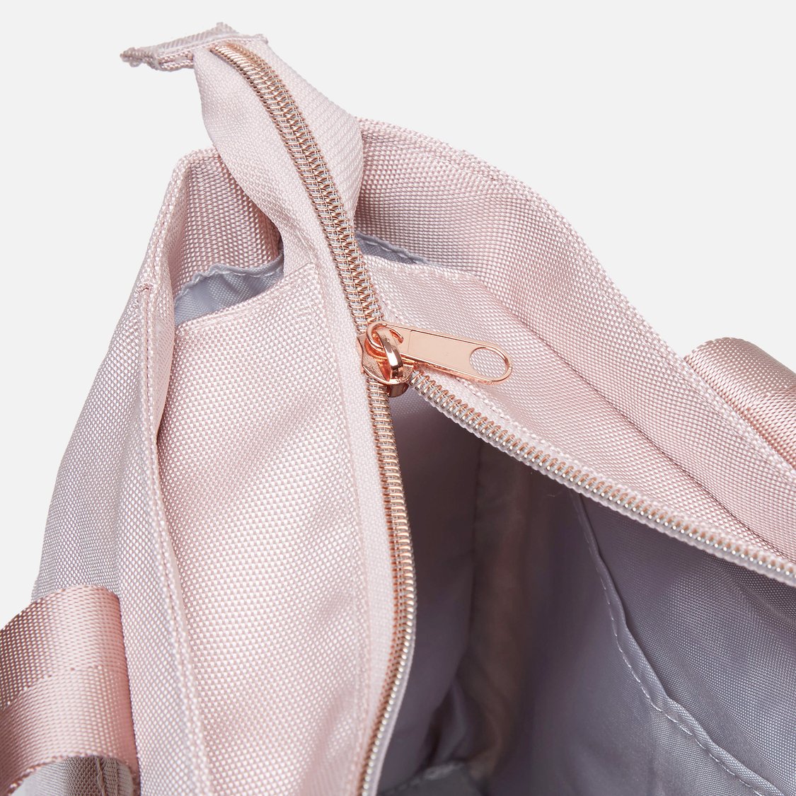 Giggles Diaper Bag with Logo Detail