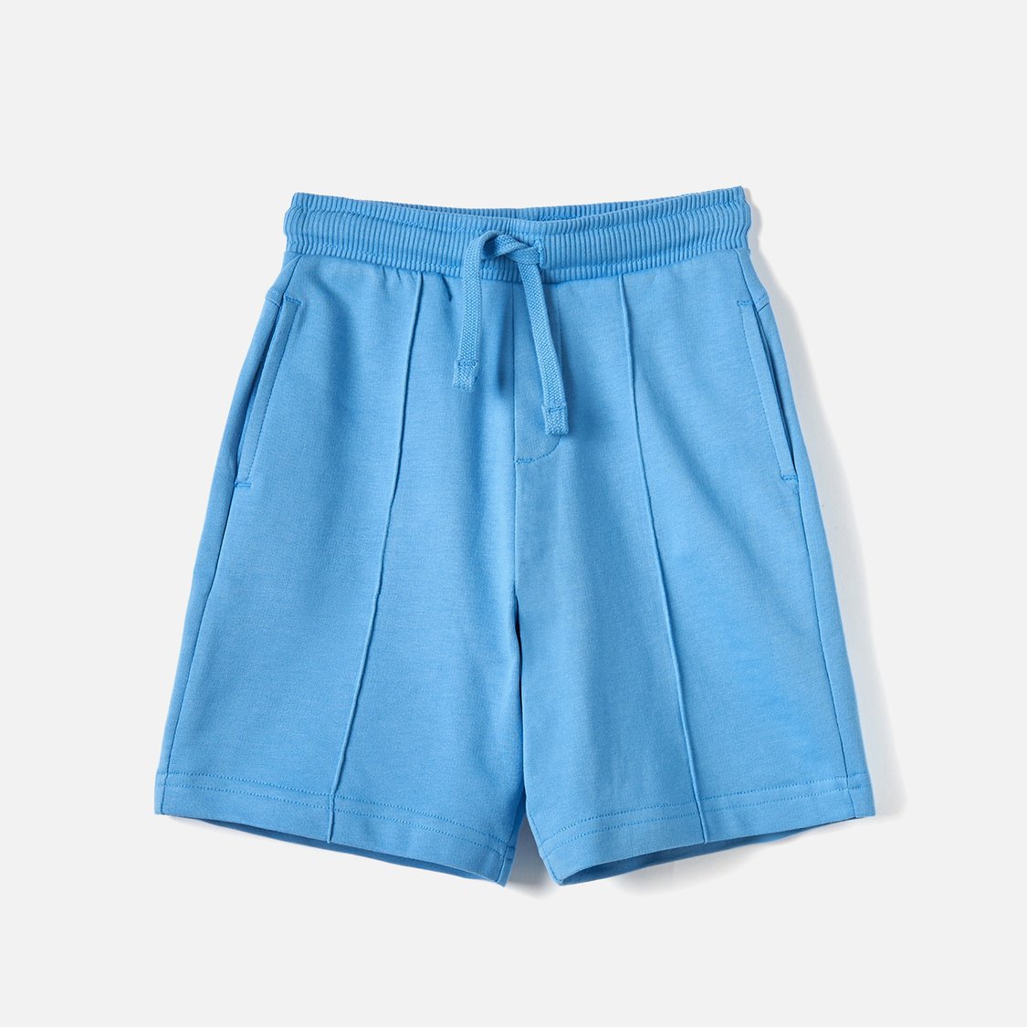 Juniors Solid Shorts with Drawstring Closure and Pockets