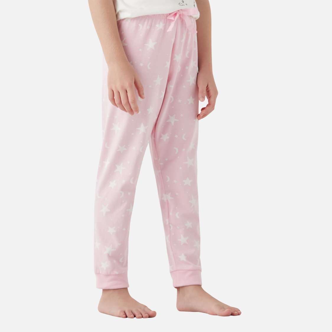 Juniors Printed T-shirt and Pyjama Set