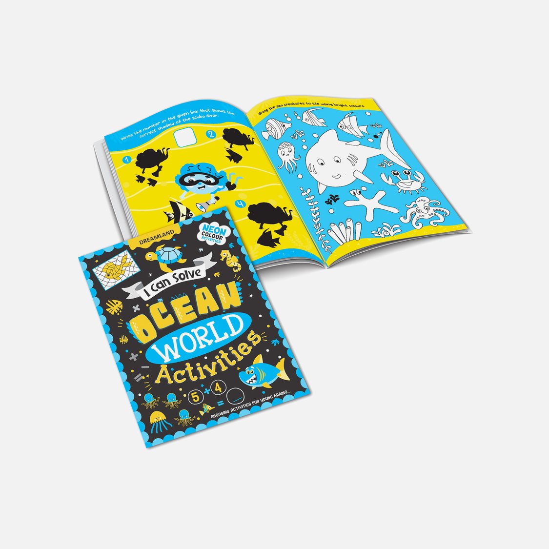 Dreamland Ocean World Activities - I Can Solve Activity Book