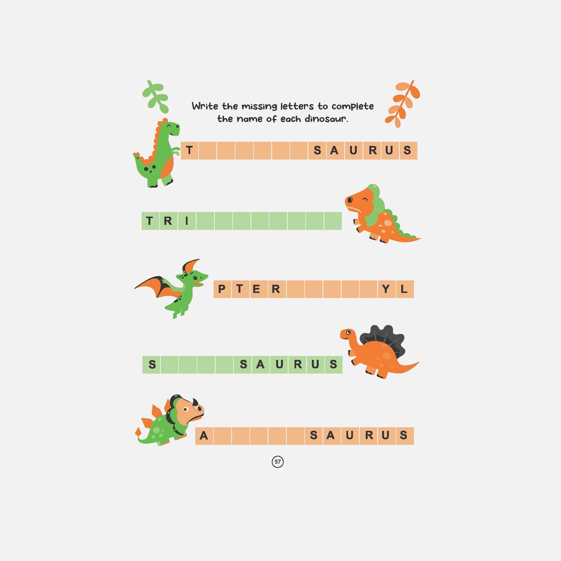 Dreamland Dinosaur World Activities - I Can Solve Activity Book