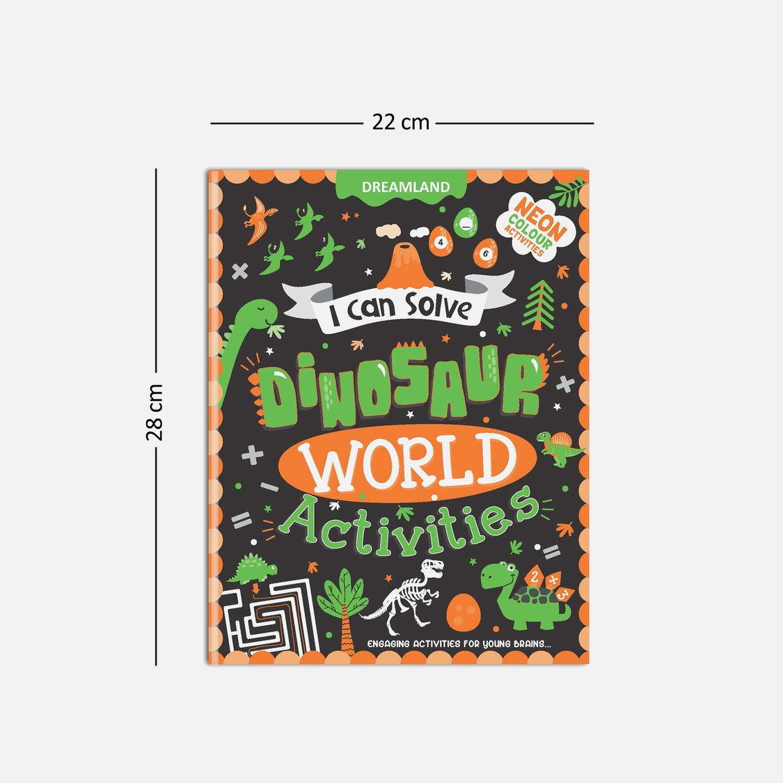 Dreamland Dinosaur World Activities - I Can Solve Activity Book