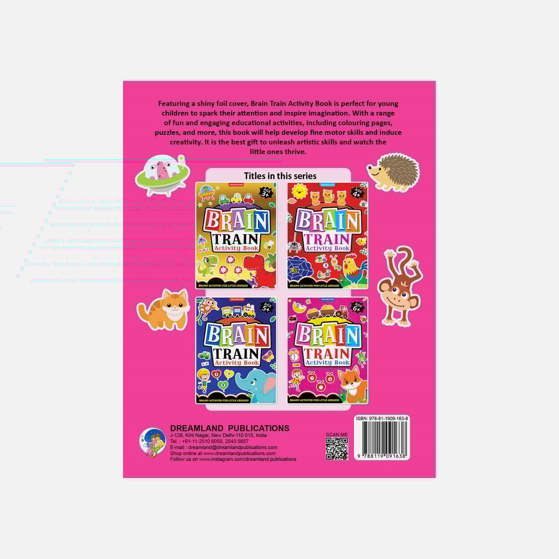 Dreamland Brain Train Activity Book