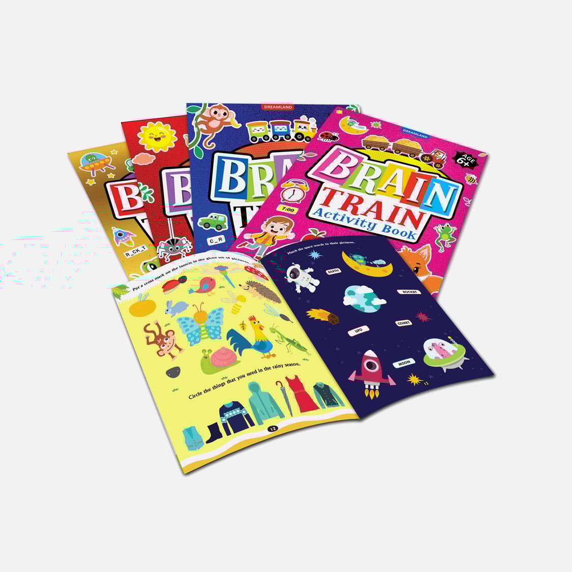 Dreamland Brain Train Activity Book