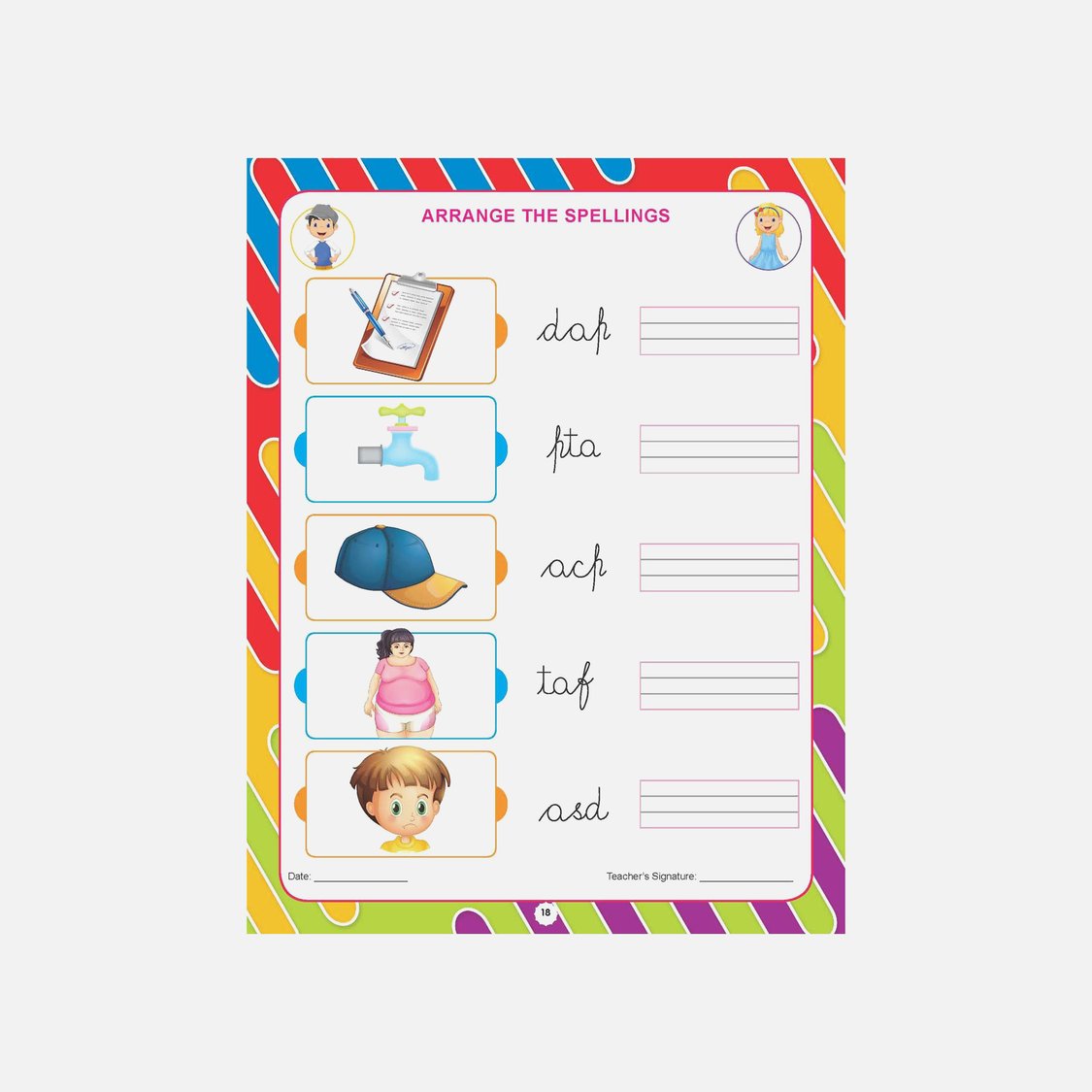 Dreamland Kindergarten English Work Book