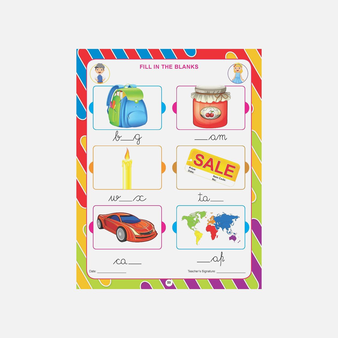 Dreamland Kindergarten English Work Book