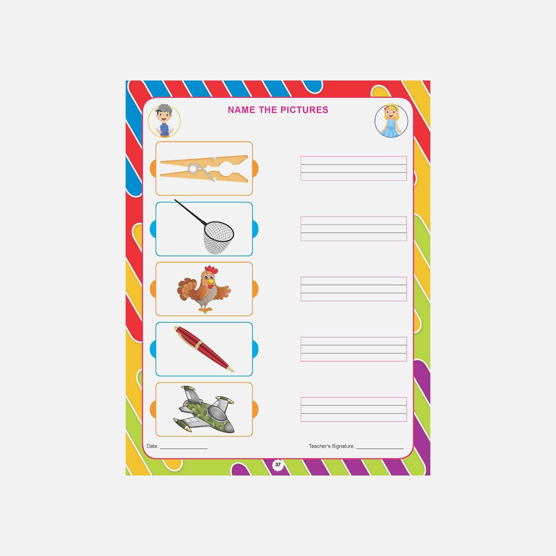 Dreamland Kindergarten English Work Book