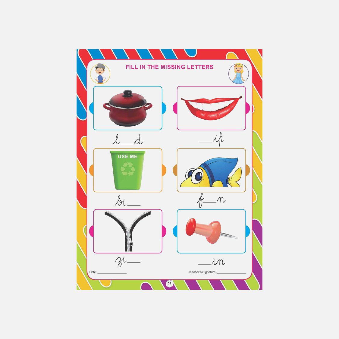 Dreamland Kindergarten English Work Book