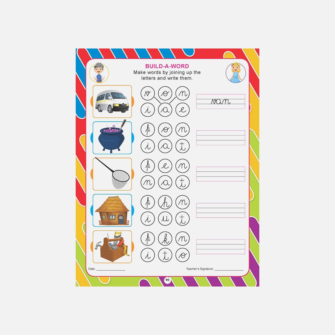 Dreamland Kindergarten English Work Book