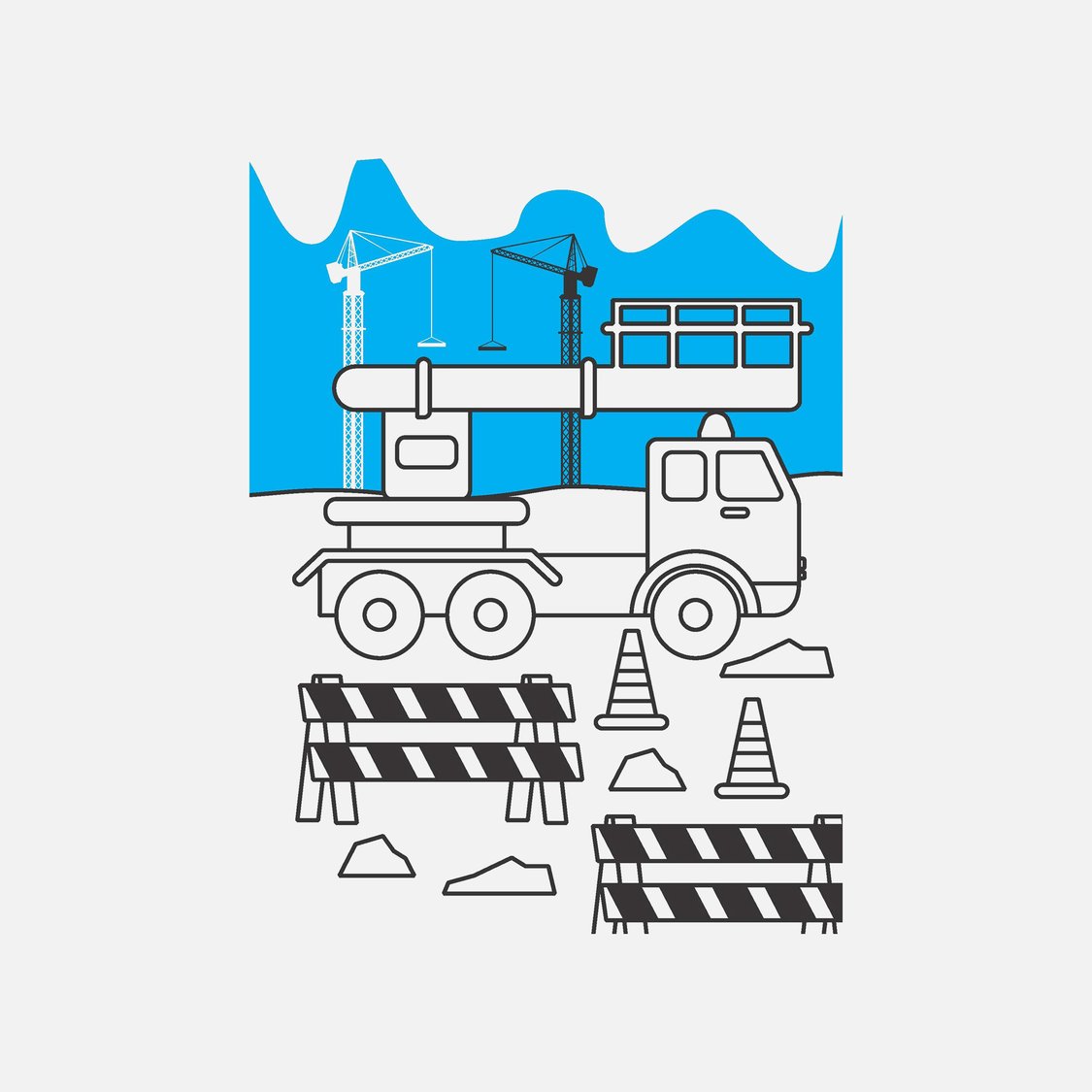 Dreamland Vehicles Neon Colouring World Book with Neon Pens