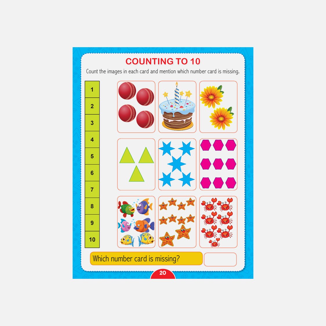 Dreamland Kindergarten Maths Worksheets
