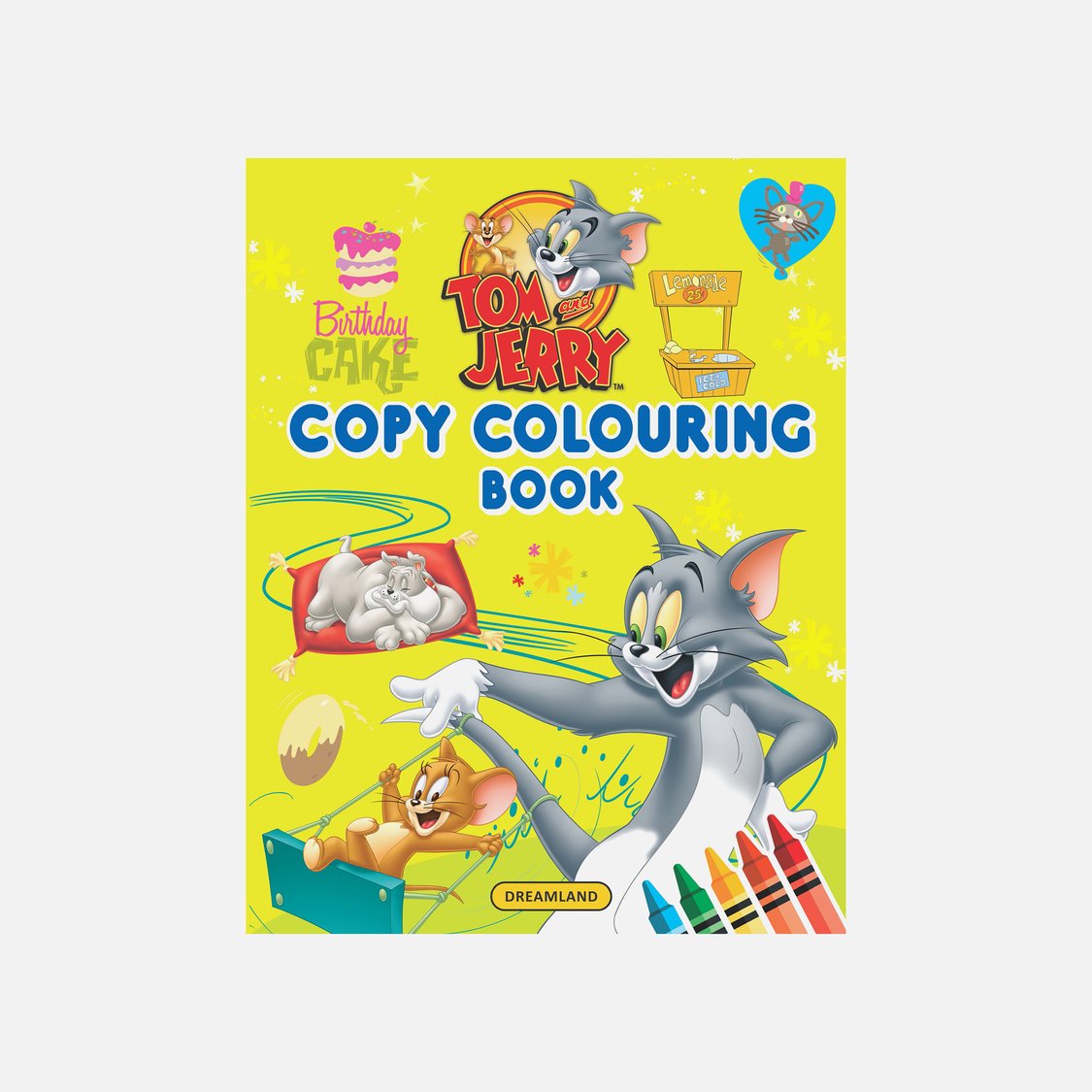 Dreamland Tom And Jerry Copy Colouring Book