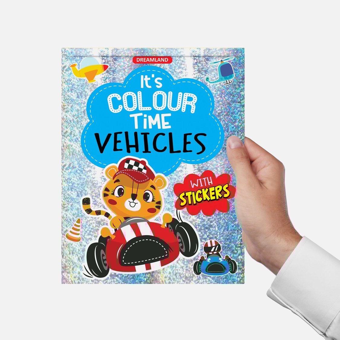 Dreamland Vehicles - It's Colour time with Stickers