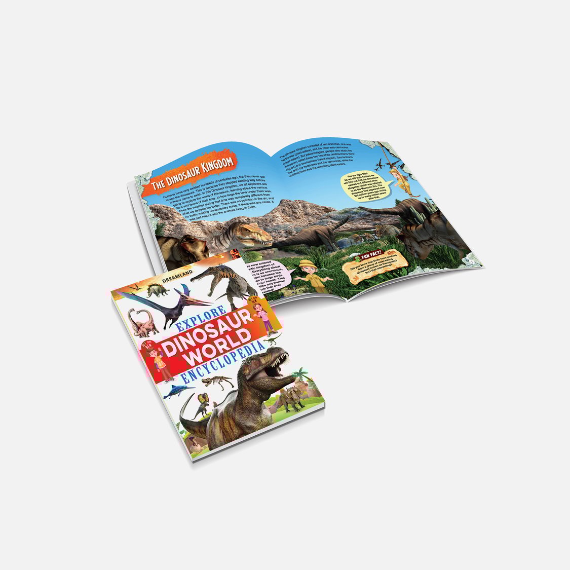 Dreamland Explore Dinosaur World Encyclopedia