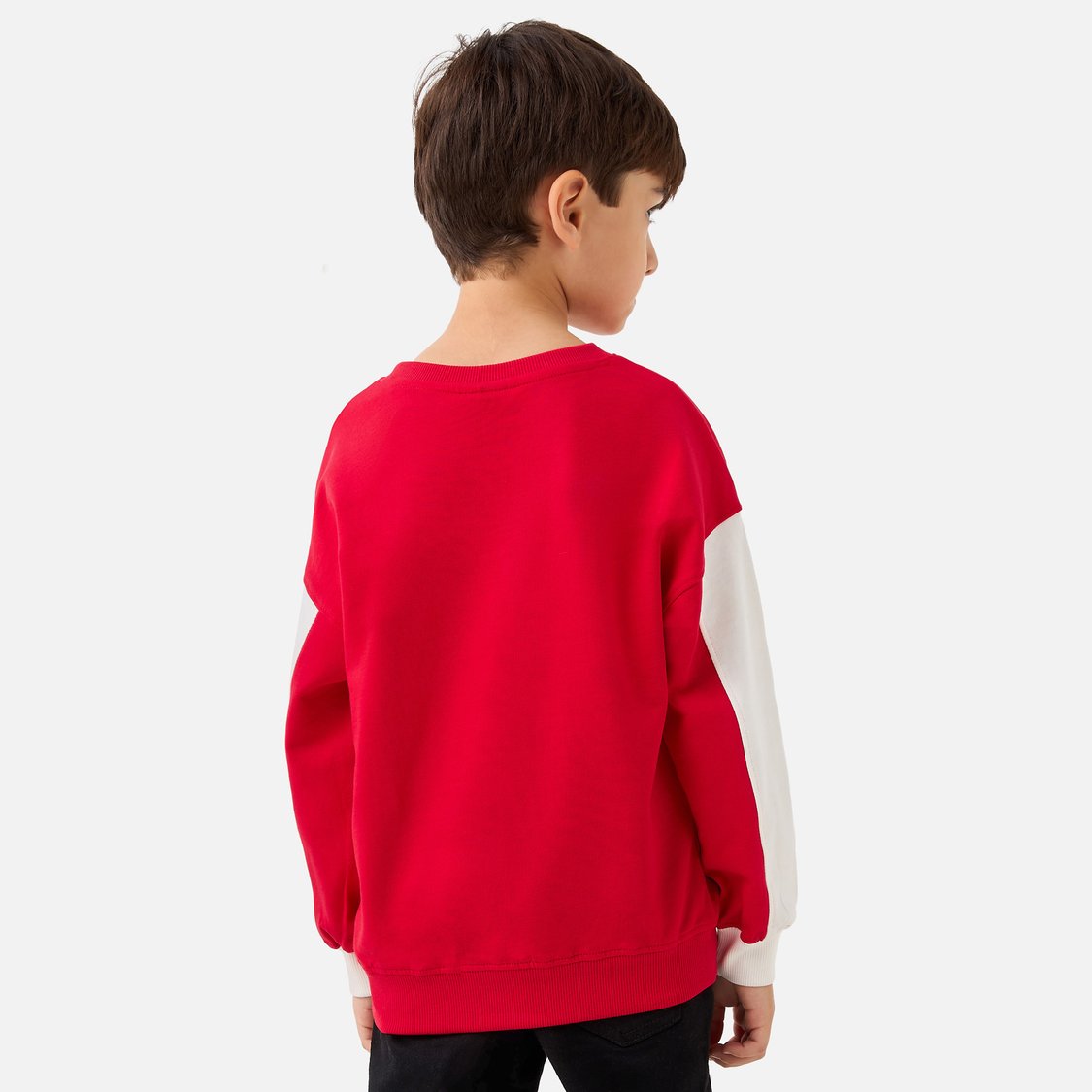 Kappa Colourblock Crew Neck Sweatshirt With Long Sleeves