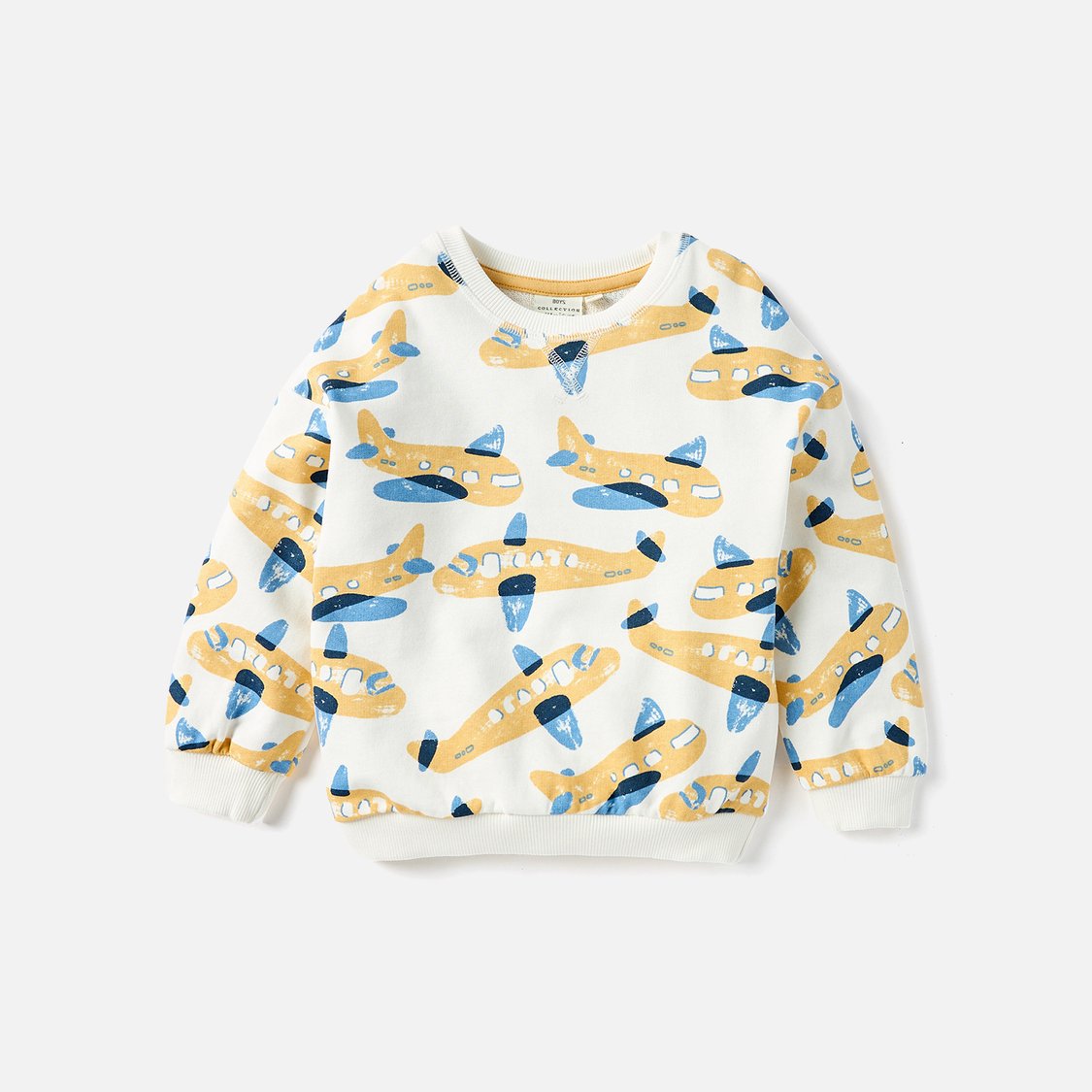 Juniors All-Over Aeroplane Print Sweatshirt and Joggers Set