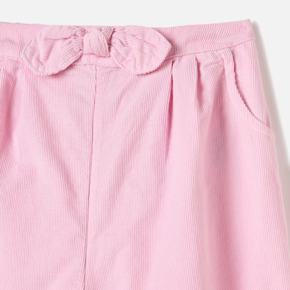 Juniors Textured Joggers with Bow Accent