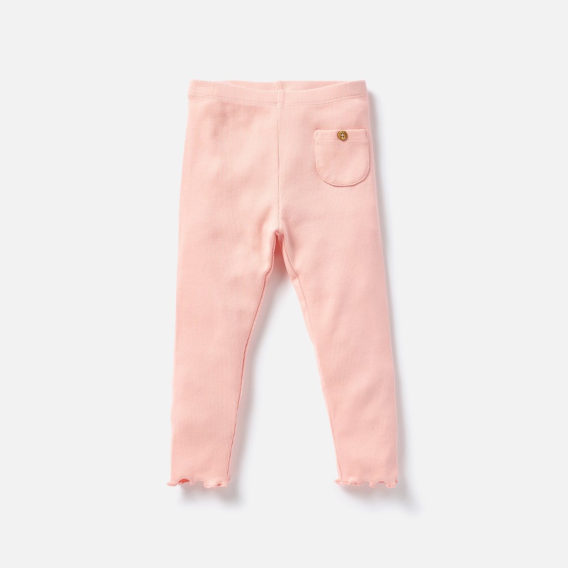 Juniors Ribbed Leggings with Pocket - Set of 2