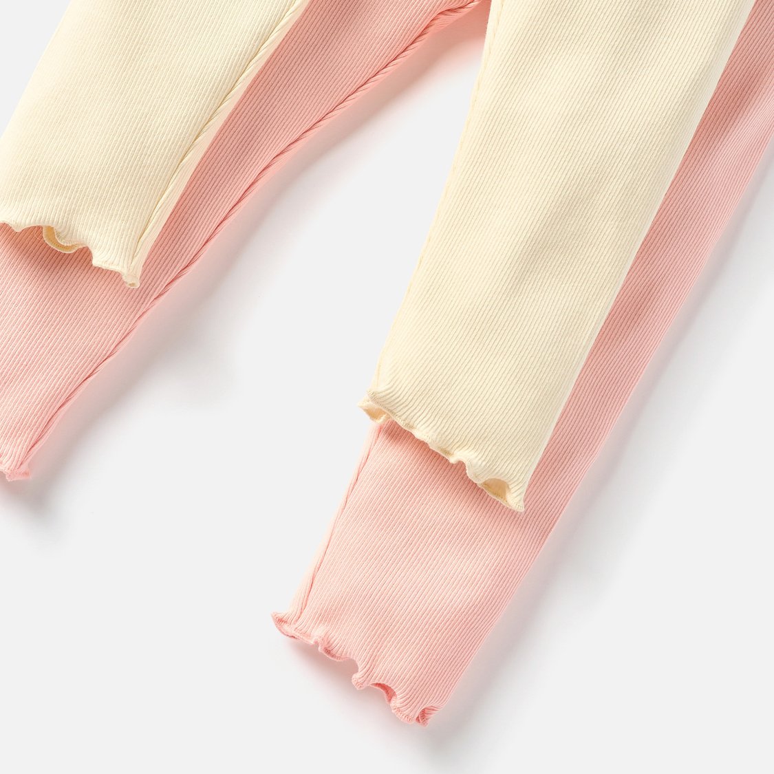 Juniors Ribbed Leggings with Pocket - Set of 2