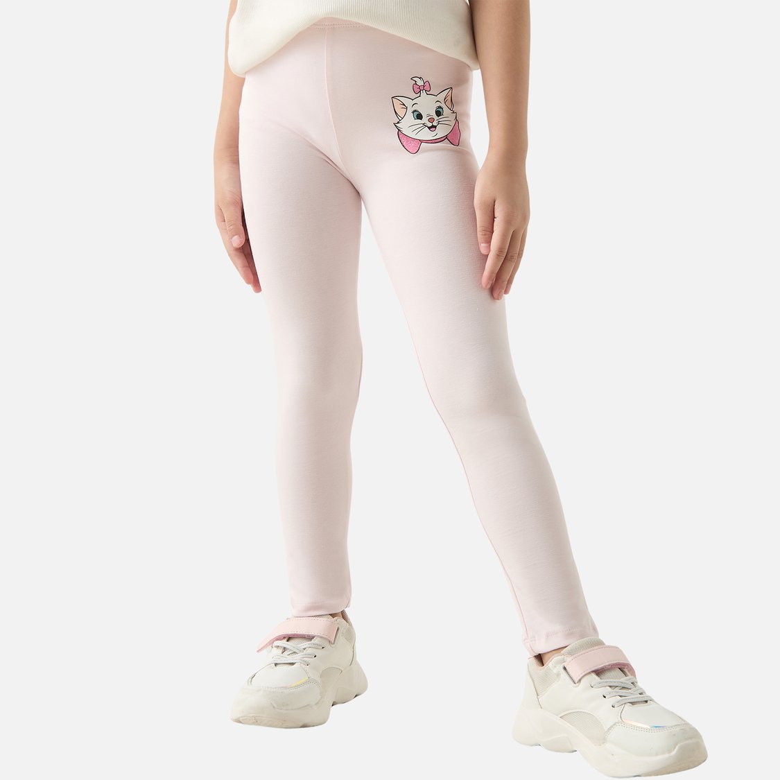 Marie Print Leggings with Elasticated Waistband