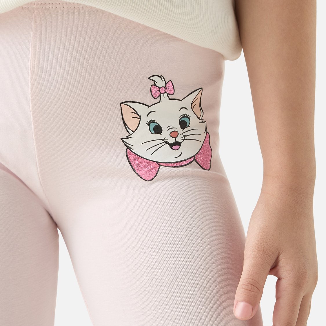 Marie Print Leggings with Elasticated Waistband