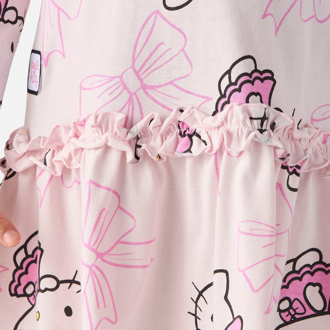 Juniors Hello Kitty Print A-line Dress