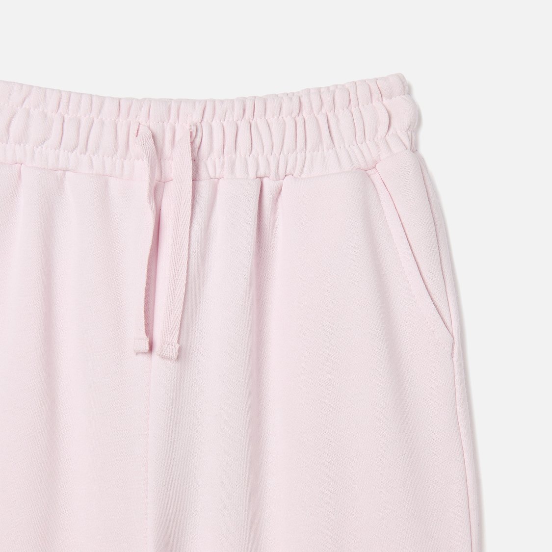 Juniors Solid Joggers with Drawstring Closure