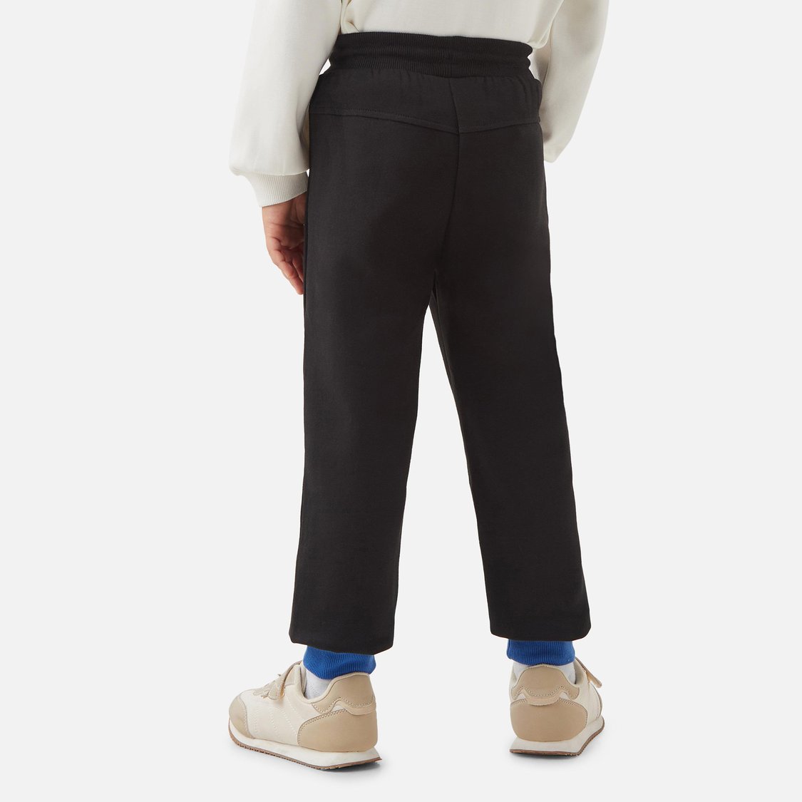 Kappa Logo Detail Joggers with Drawstring Closure