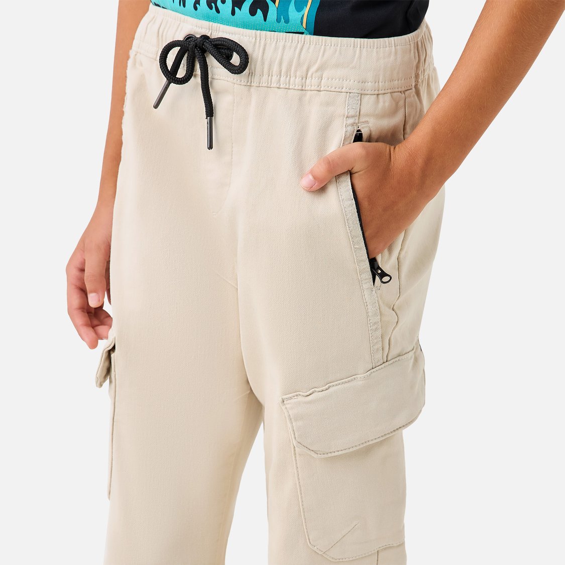Juniors Solid Regular Fit Joggers