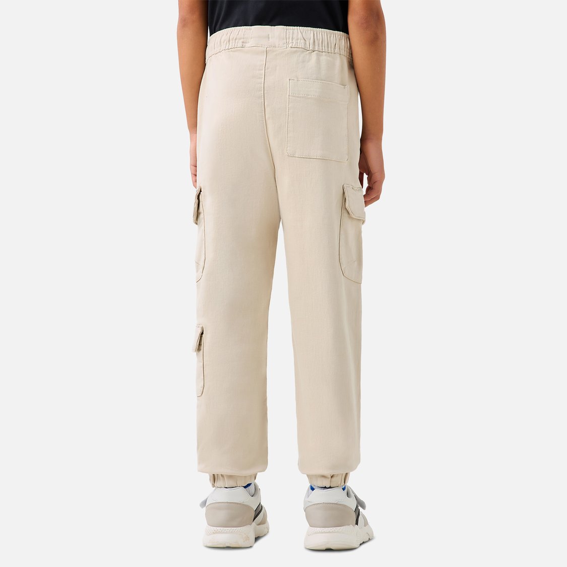 Juniors Solid Regular Fit Joggers