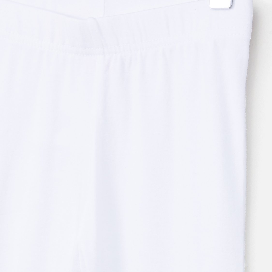 Juniors Solid Leggings with Elasticated Waistband