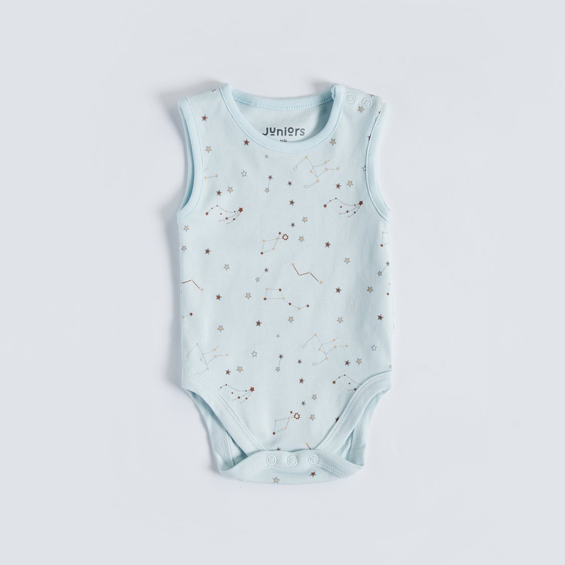 Juniors Printed Sleeveless Bodysuit - Set of 5