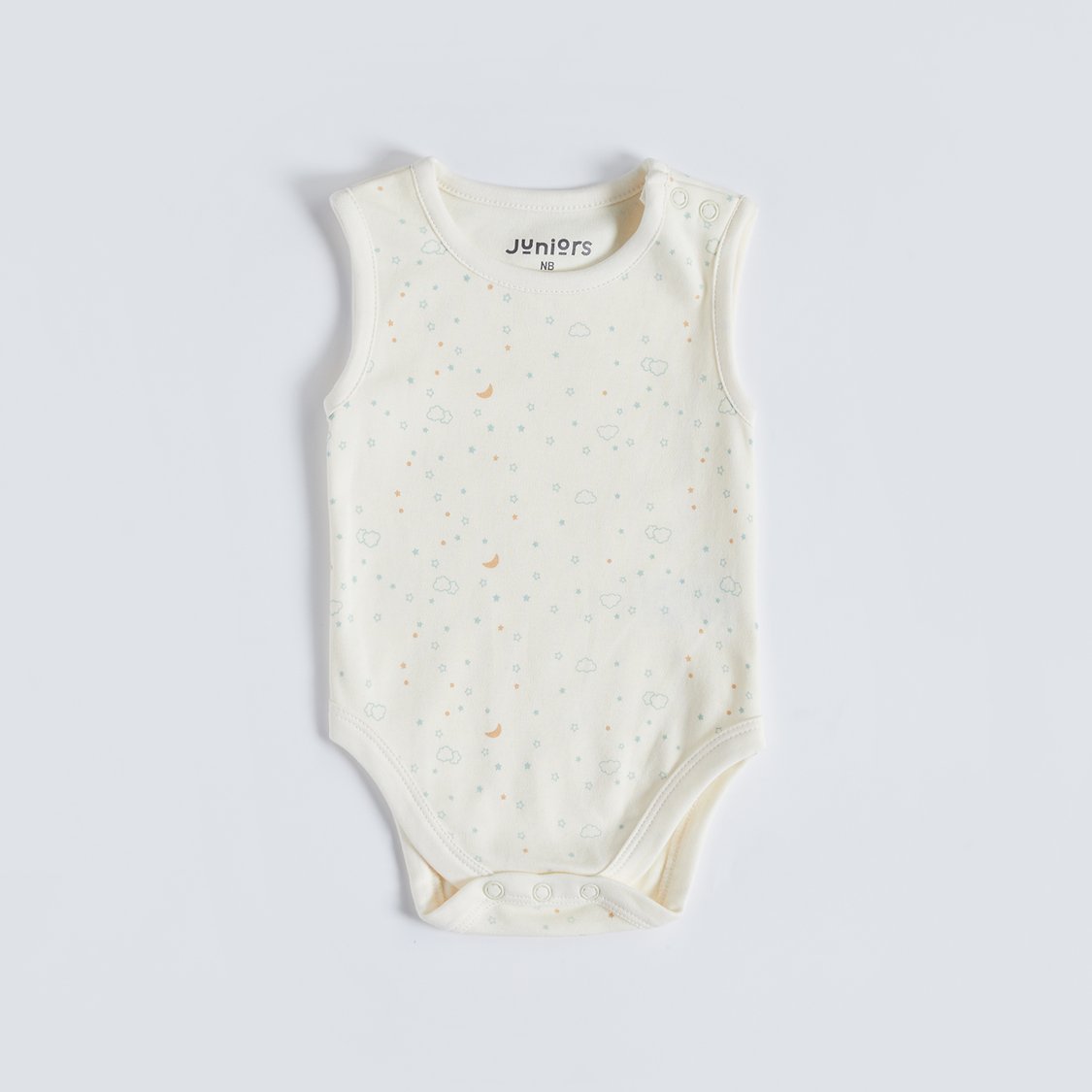 Juniors Printed Sleeveless Bodysuit - Set of 5