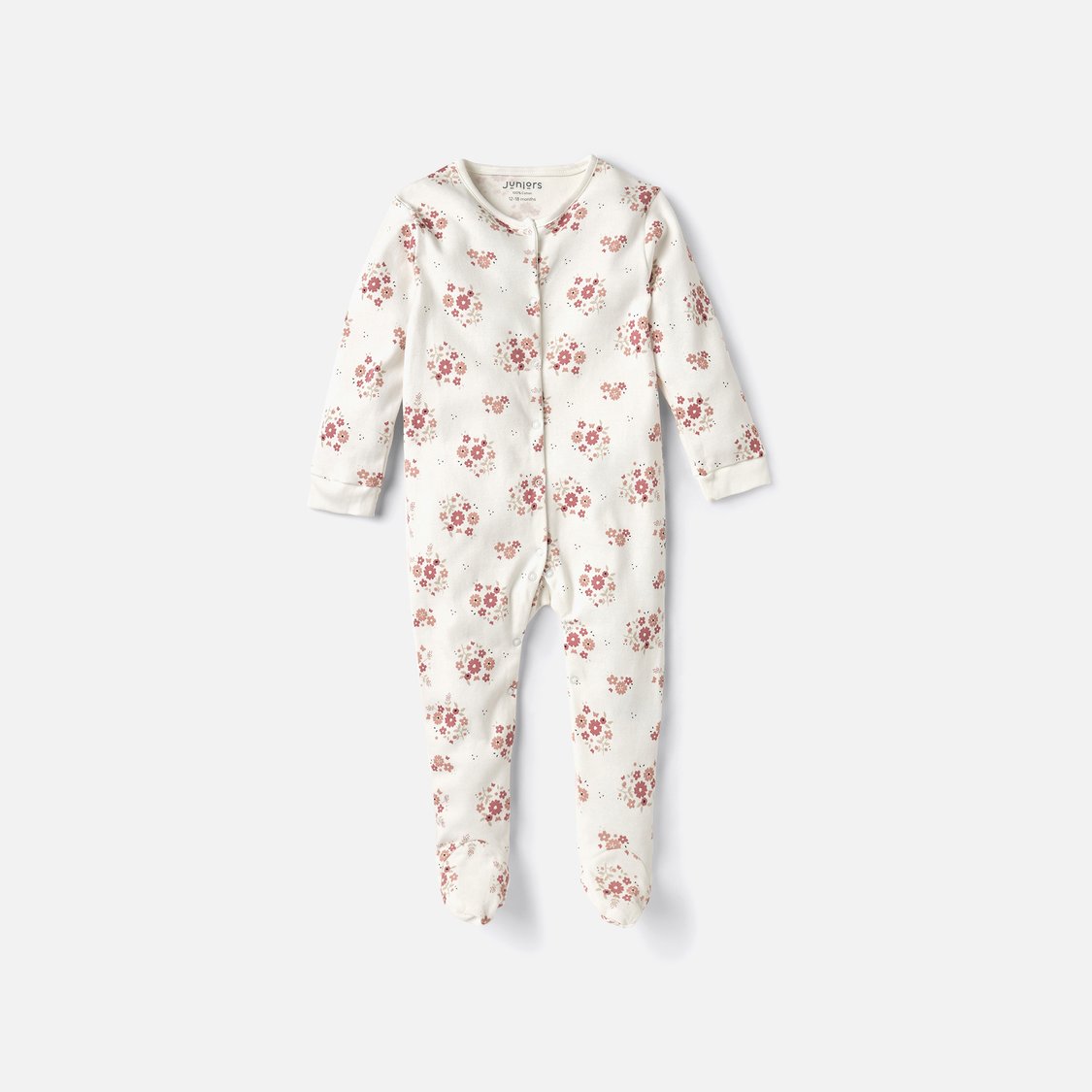 Juniors Printed Sleepsuit with Ruffles - Set of 2