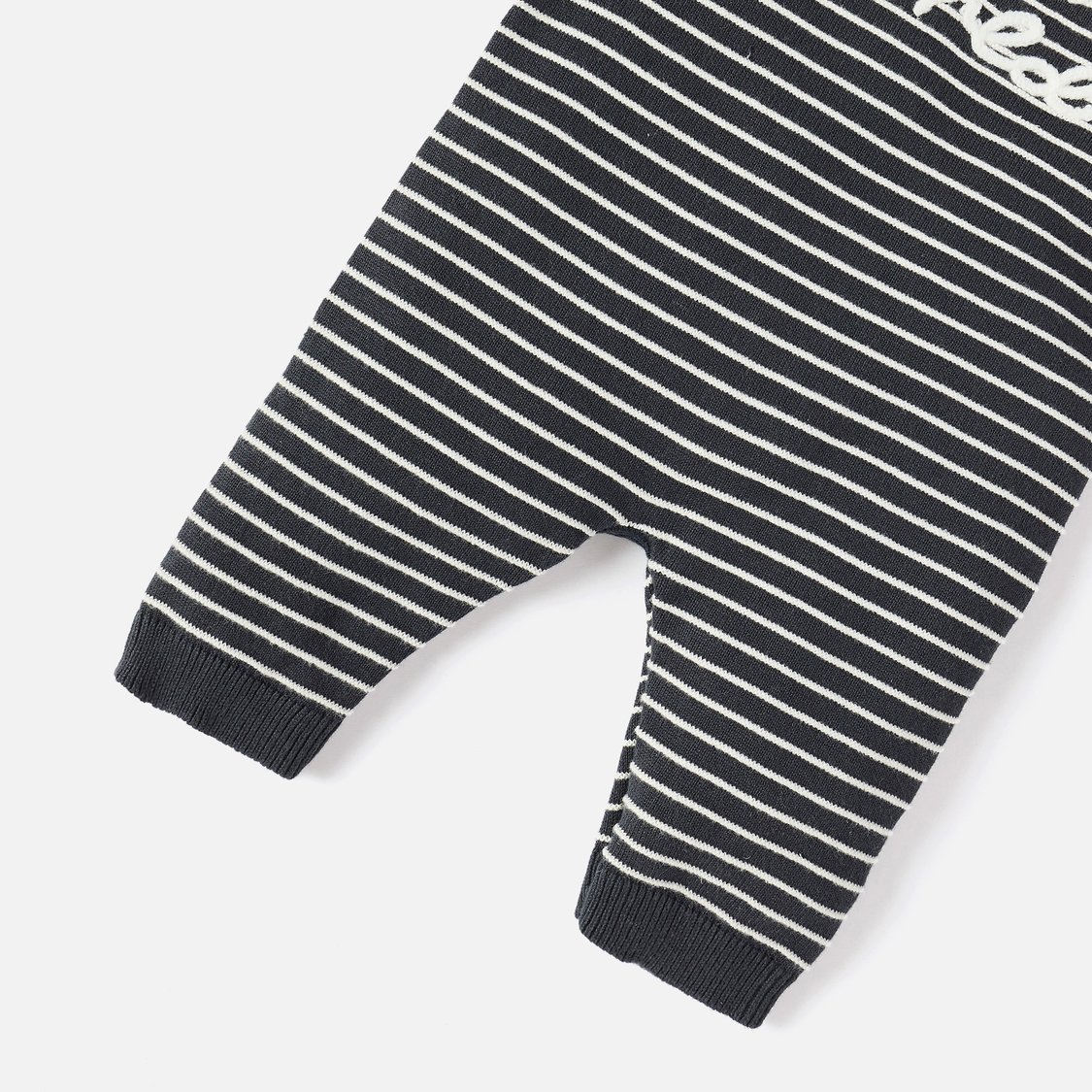 Juniors Striped Sleepsuit with Long Sleeves