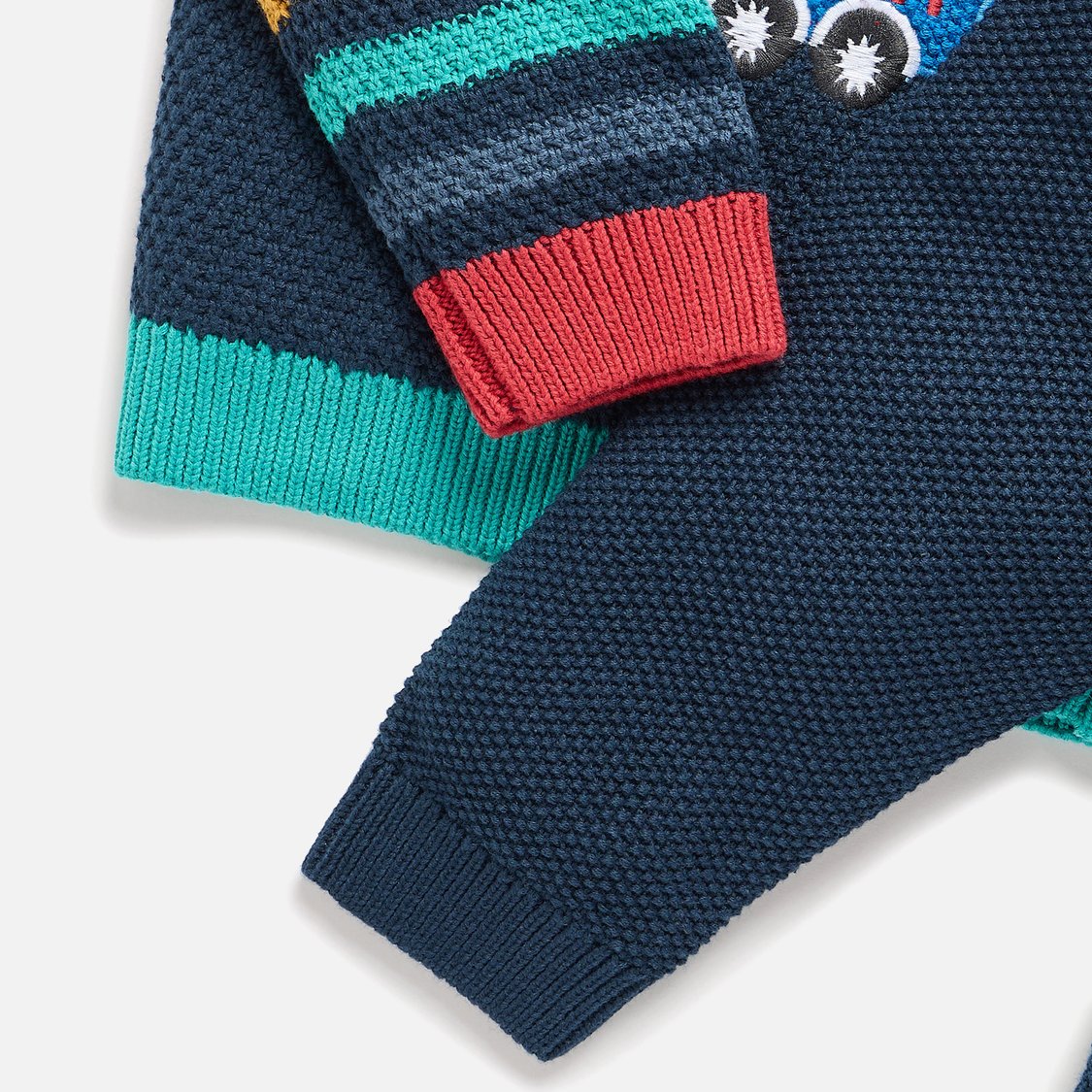 Juniors Embroidered Sweater and Pyjama Set